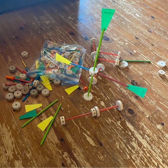 Tinker Toys Other - Tinker toys (vintage)
